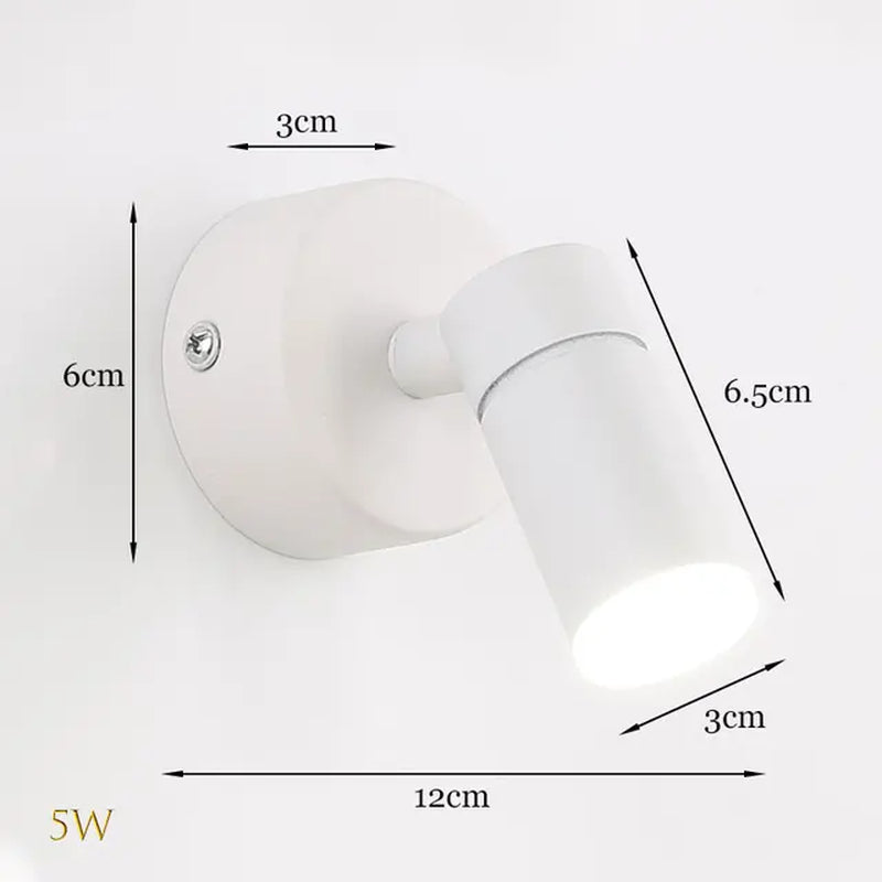 Radiant Focus Luxury Wall Spotlight