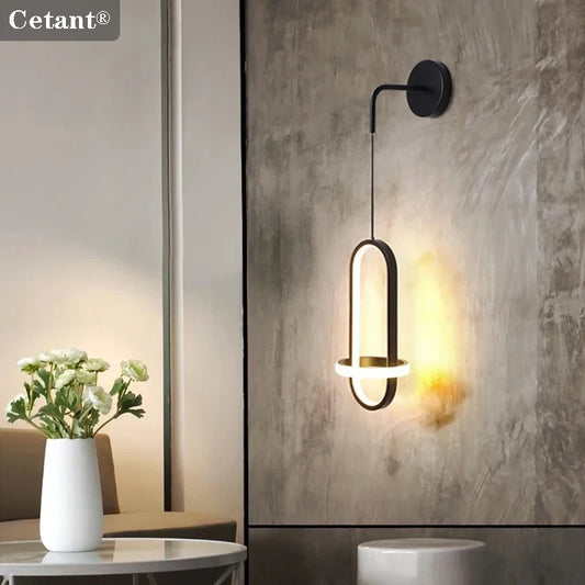 Noir Luxe Entwine Luxury Wall Sconce