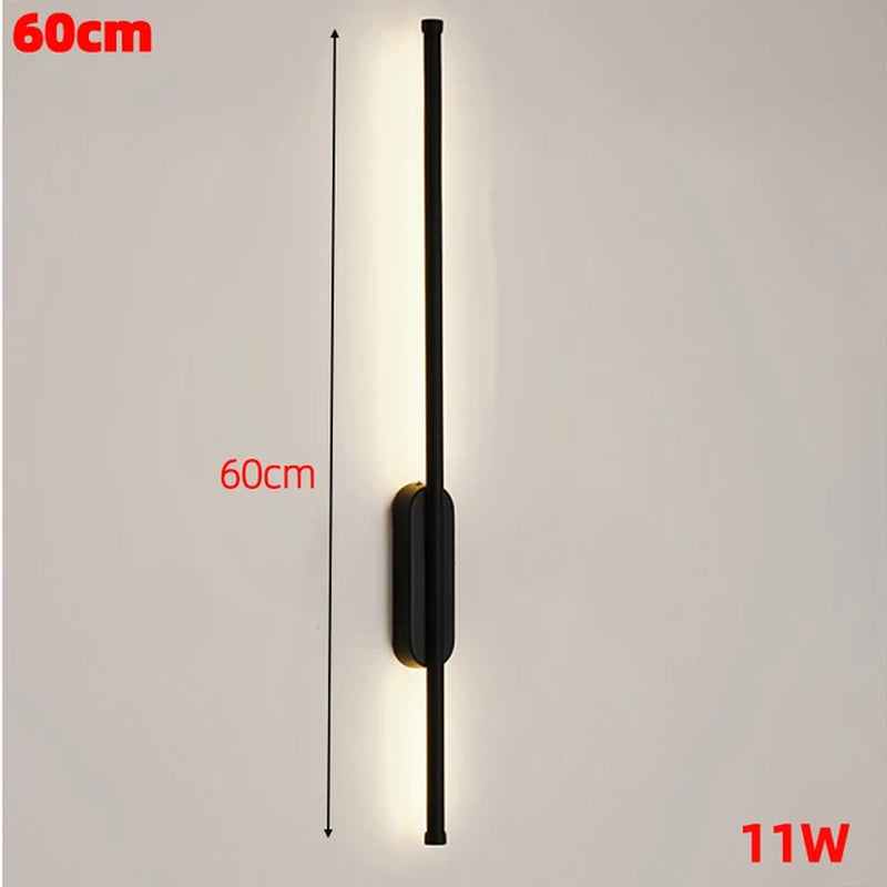 Black Linear Wall Sconce: Dual White Shades, Hardwire Installation